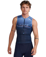 Cargar imagen en el visor de la galería, Trisuit 2XU Aero - Triatlón México - Azul - Front2