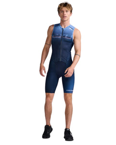 Trisuit 2XU Aero - Triatlón México - Azul - Front7