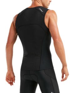 2XU TriTop Active - Black - Triatlon Mexico - Hombre - Back1