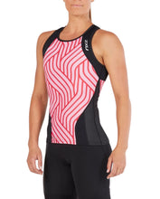 Cargar imagen en el visor de la galería, 2XU TriTop Perform - Triatlon - Mujer - Rosa - Front1